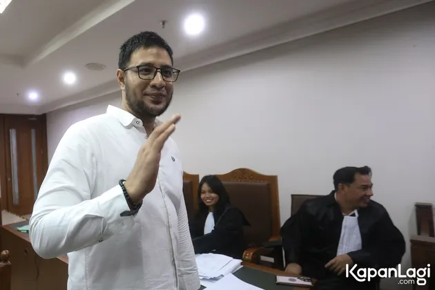 Ammar Zoni sapa wartawan