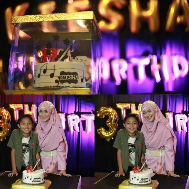 anak pasha dan okie agustina ultah