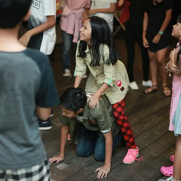 anak pasha dan okie agustina ultah