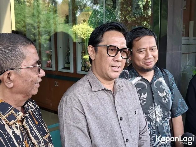 Andre Taulany Didampingi Kuasa Hukum