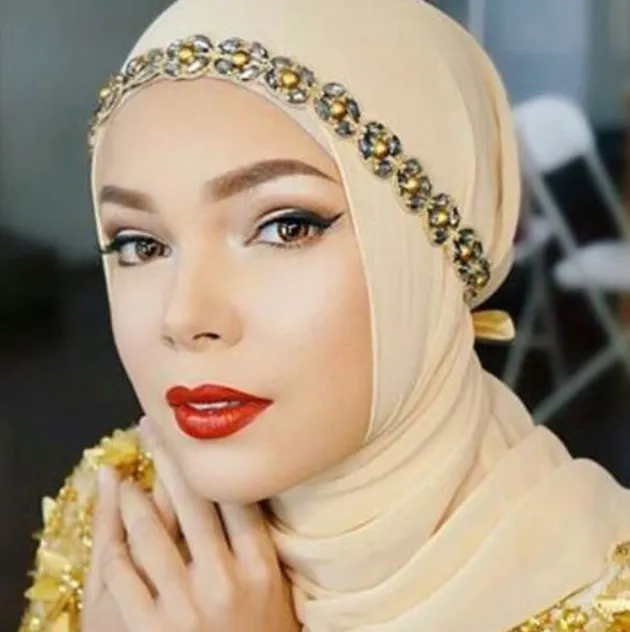 fashion hijab, fashion dewi sandra