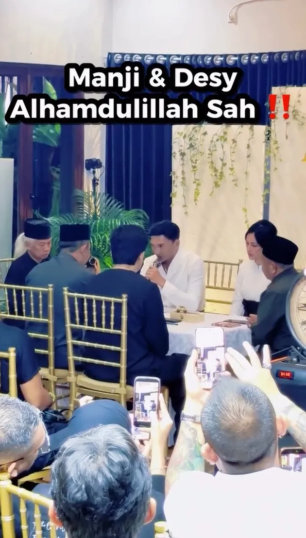 Anji Manji Resmi Menikahi Desy, Akad Nikah Digelar Hari Ini