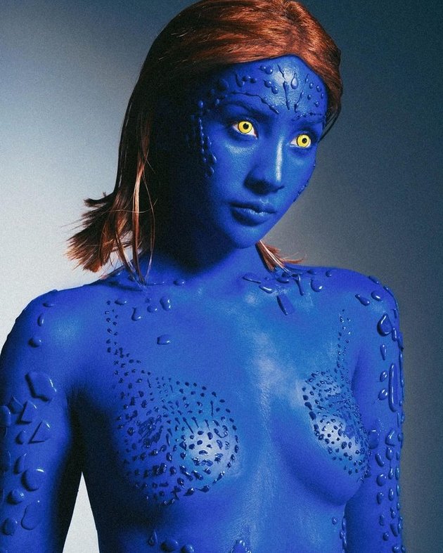 Anya Geraldine Becomes Mystique Here Are Photos That Cause A Stir