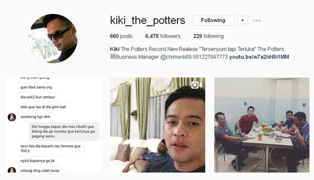 Kabar Kiky The Potters