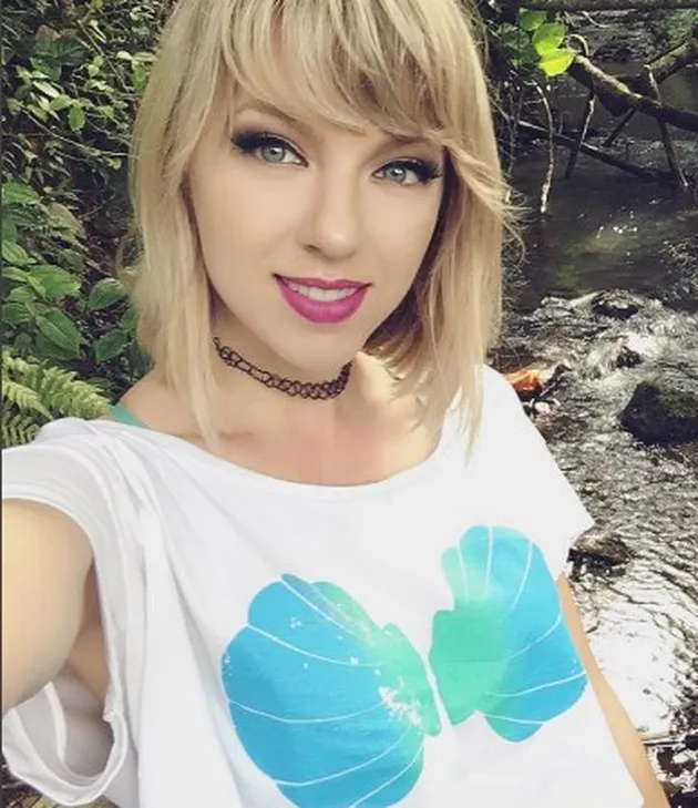 kembaran taylor swift, mirip taylor swift, mirip artis