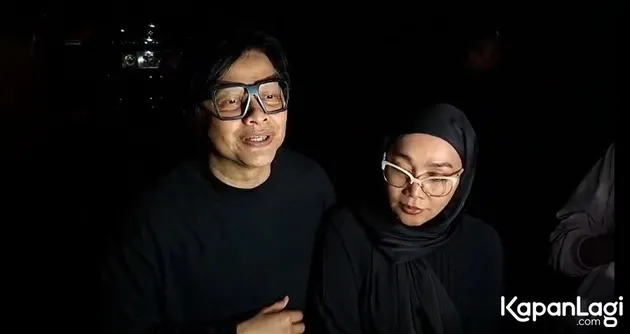 Armand Maulana ke rumah duka Vidi Aldiano