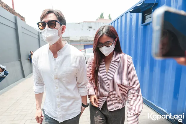 Audi Marissa dan Anthony Xie di sidang mediasi