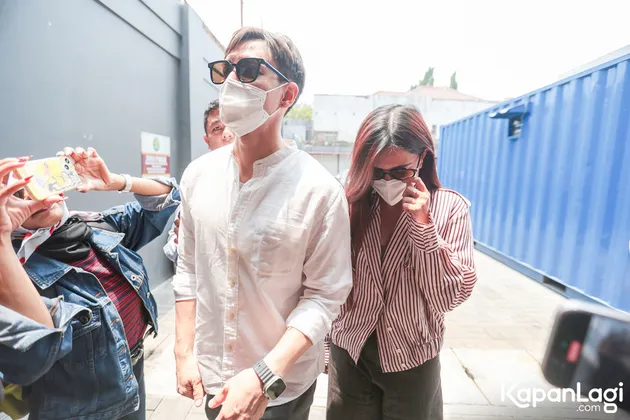 Audi Marissa dan Anthony Xie di sidang mediasi