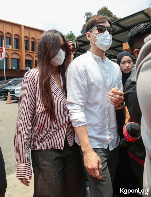 Audi Marissa dan Anthony Xie di sidang mediasi