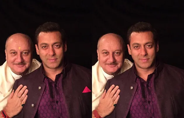Anupam Kher dan Salman Khan