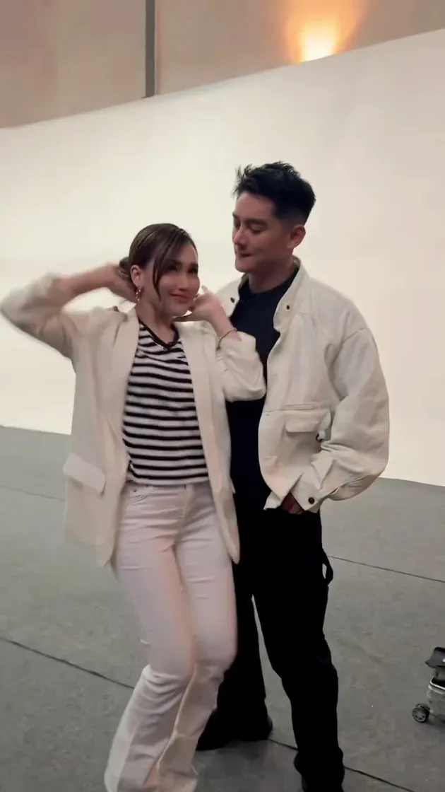 Potret dance challenge Ayu Ting Ting dan Boy William