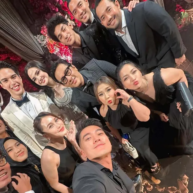 Ayu Ting Ting dan Boy William di Pernikahan Syifa Hadju dan El Rumi