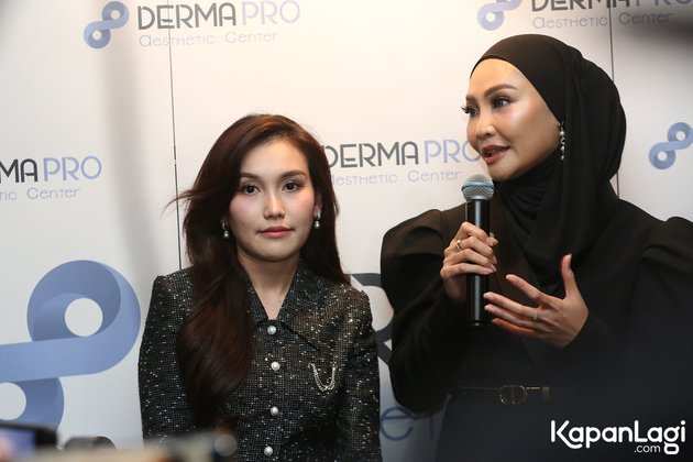 Ayu Ting Ting Ensures the Use of Advanced Italian Beauty Tools Before Her Wedding