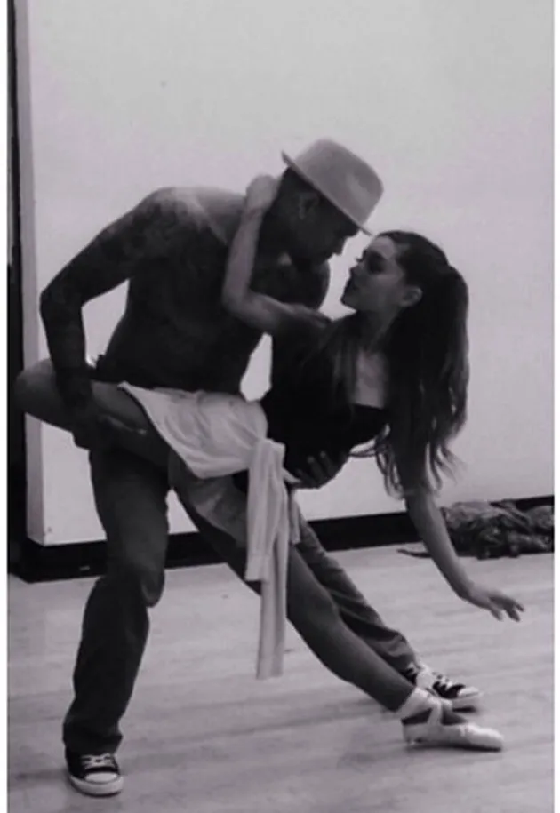 Don't Be Gone Too Long, Chris Brown berduet dengan Ariana Grande.