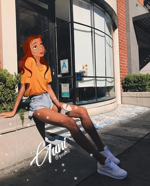 Foto editan Disney