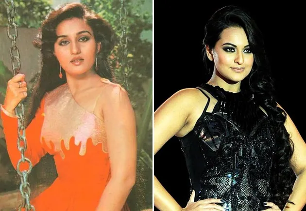 Reena Roy dan Sonakshi Sinha