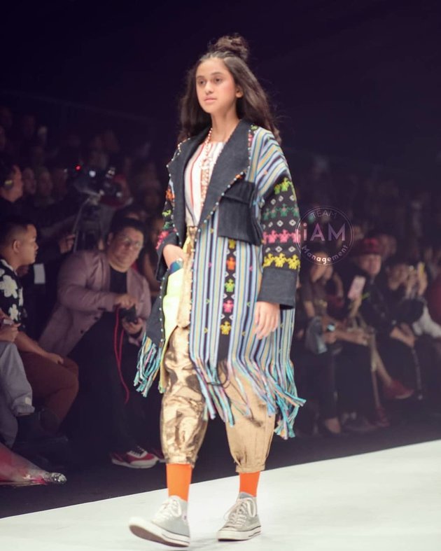 Only 13 Years Old, Asila Maisa, Ramzi's Daughter, Captivates JFW Audience Like a Professional Model