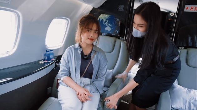 Just Became an Artist, Here are 15 Luxurious Photos of Fuji's Private Jet - Admitting to Being Amazed by the Complete and Luxurious Facilities Inside