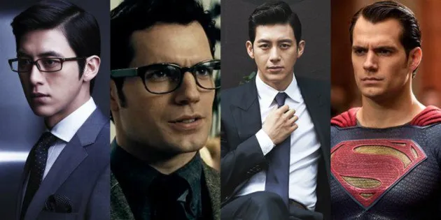 superman, batman, korea