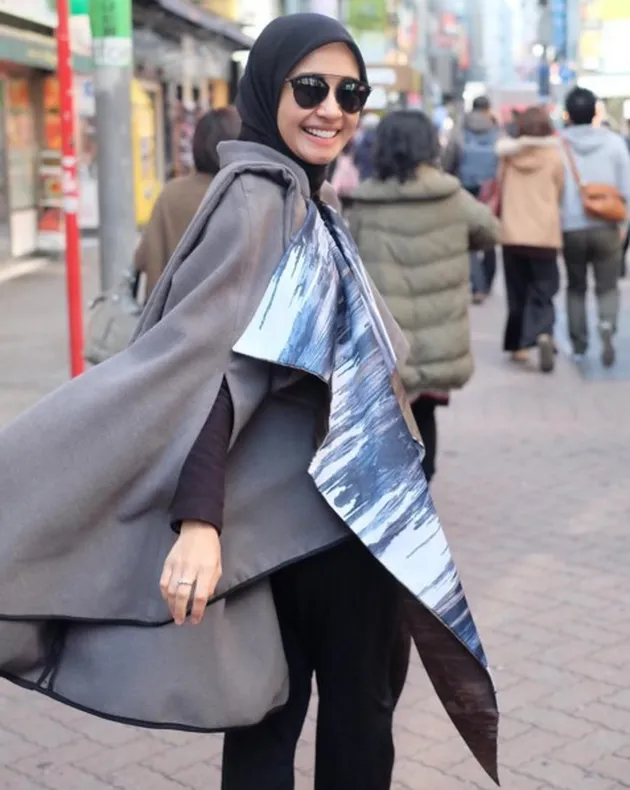 Laudya Cynthia Bella Liburan ke Jepang