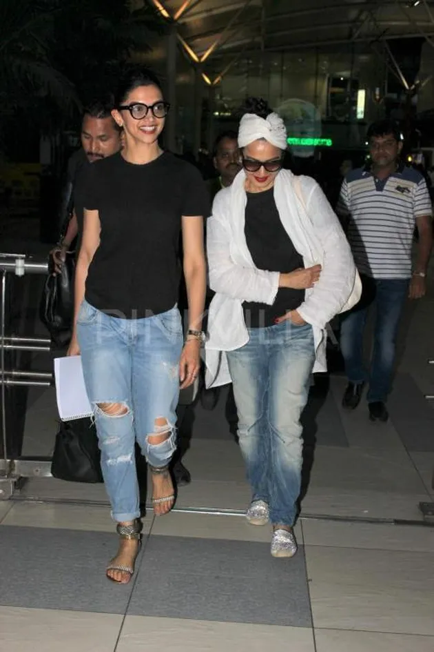Deepika Padukone dan Rekha