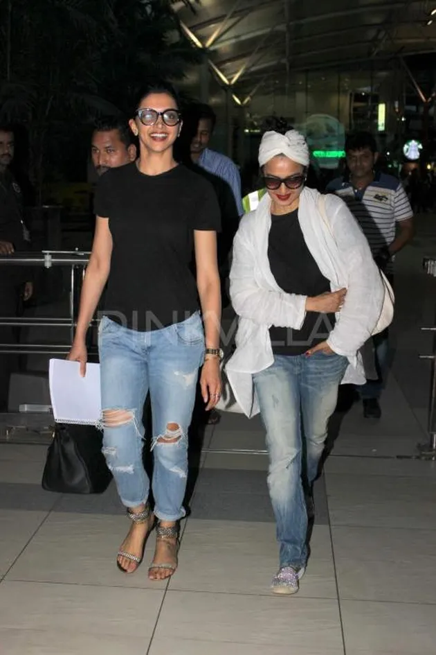 Deepika Padukone dan Rekha