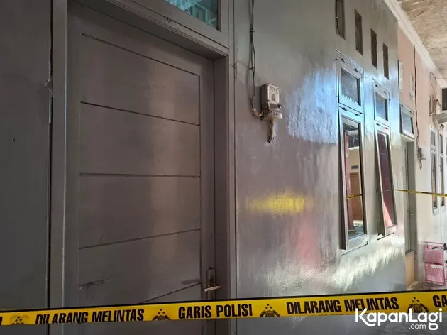 kamar kos TKP pembunuhan Cucu Mbok Nori