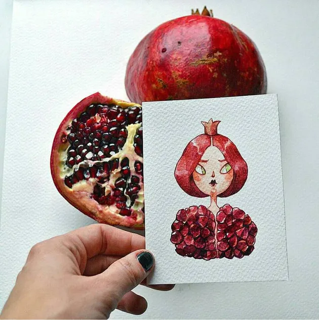 Fruit character Marija Tiurina