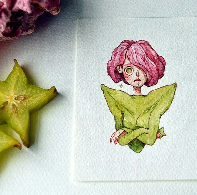 Fruit character Marija Tiurina