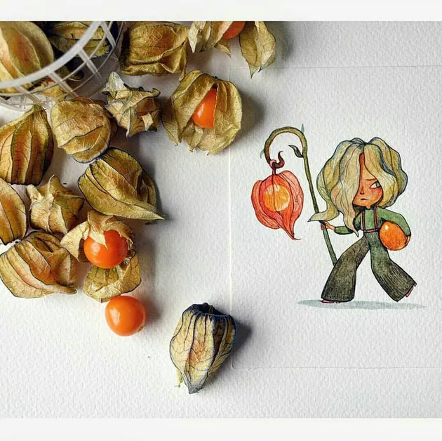 Fruit character Marija Tiurina