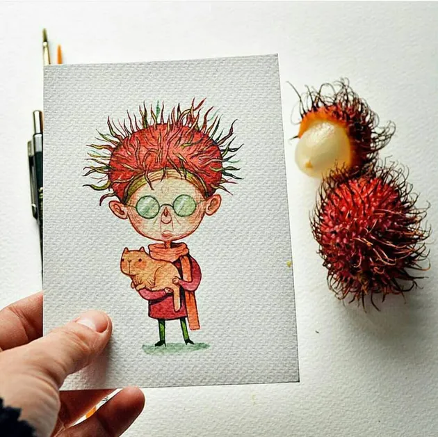 Fruit character Marija Tiurina