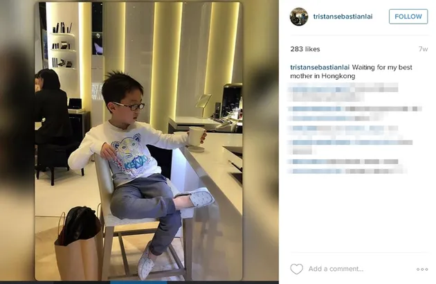 Tristan Anak Angkat Syahrini 