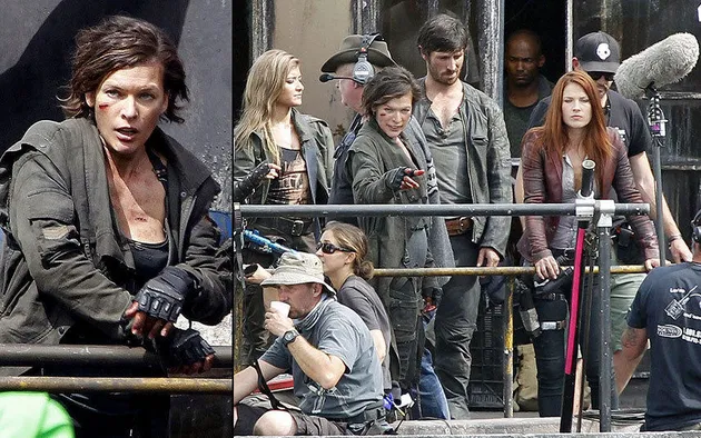 behind the scene, film RESIDENT EVIL: THE FINAL CHAPTER, trailer RESIDENT EVIL: THE FINAL CHAPTER, s