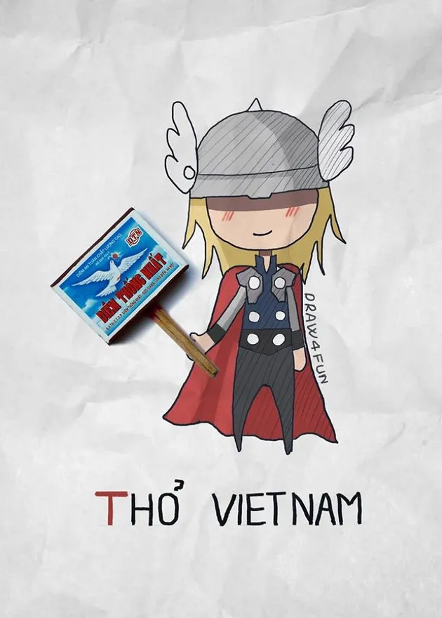 Superhero kreatif