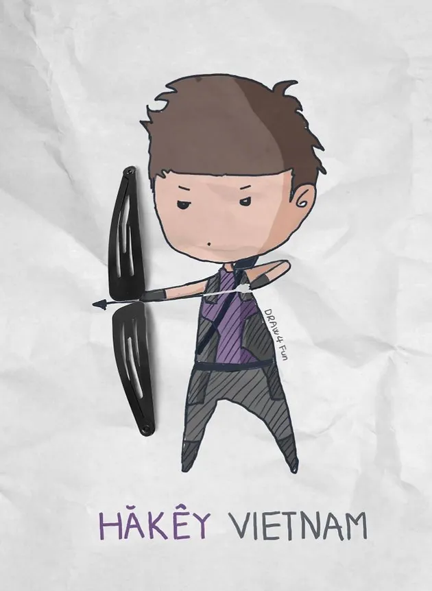 Superhero kreatif