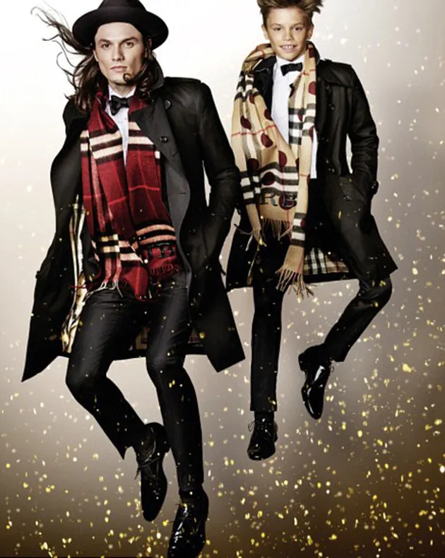 Romeo Beckham Jadi Model