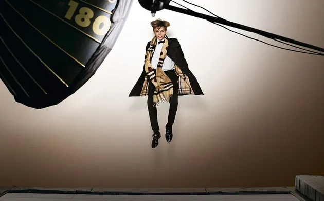 Romeo Beckham Jadi Model