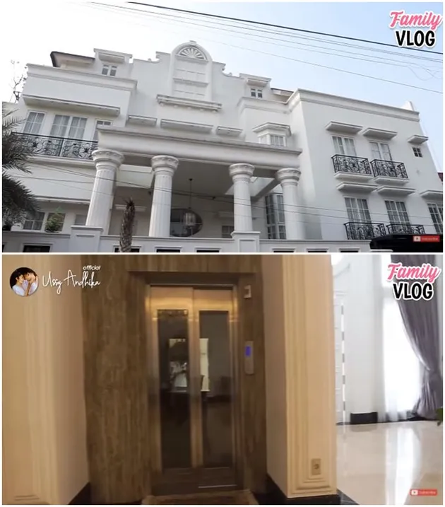 rumah seleb, rumah seleb dengan lift, rumah artis