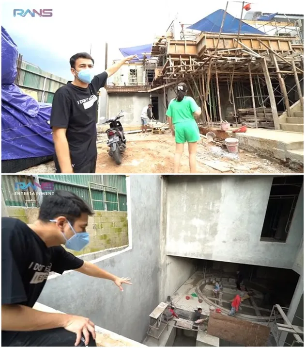 rumah seleb, rumah seleb dengan lift, rumah artis