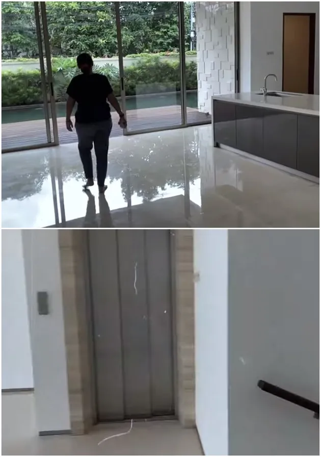 rumah seleb, rumah seleb dengan lift, rumah artis