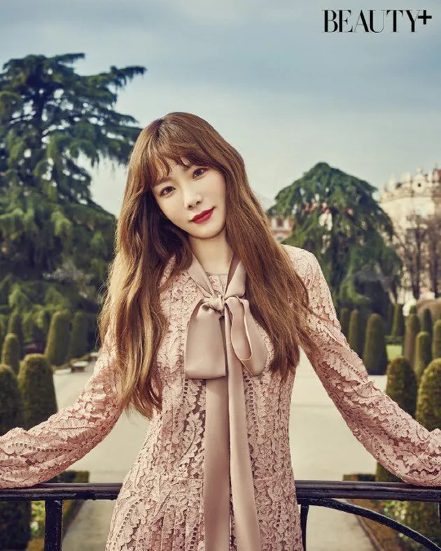 Pemotretan Taeyeon A+