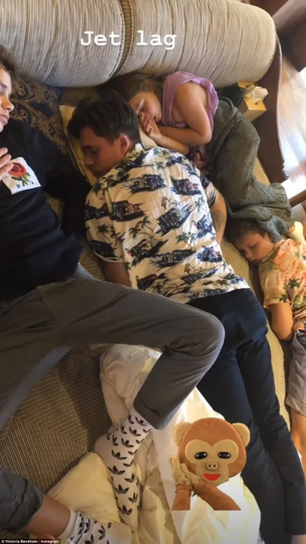 Liburan Beckham di Indonesia