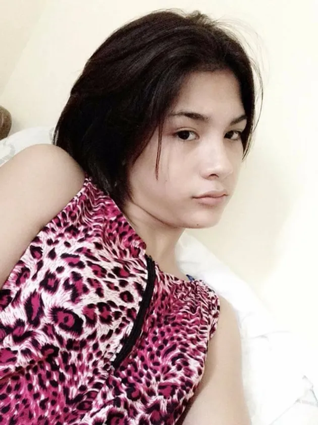 foto unik, foto aneh, foto lucu, foto keren, transgender, transgender cantik, cowok cantik