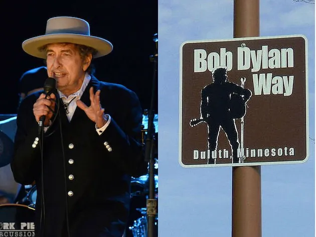 Pada tahun 2005, Dylaris Minnesota mengangkat nama Bob Dylan untuk sebuah nama jalan dalam peringatan hari ulang tahun ke 65 musisi blues tersebut.