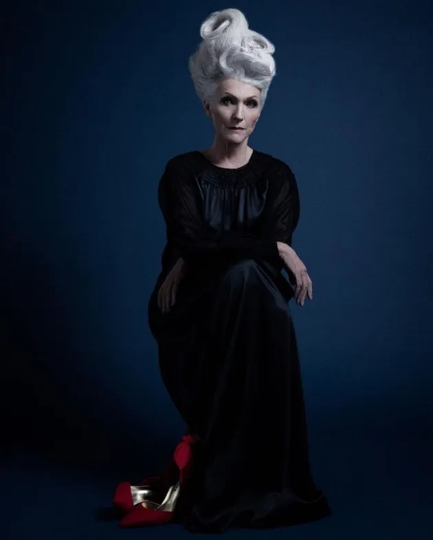 nenek supermodel, supermodel tua, supermodel berumur, berita unik