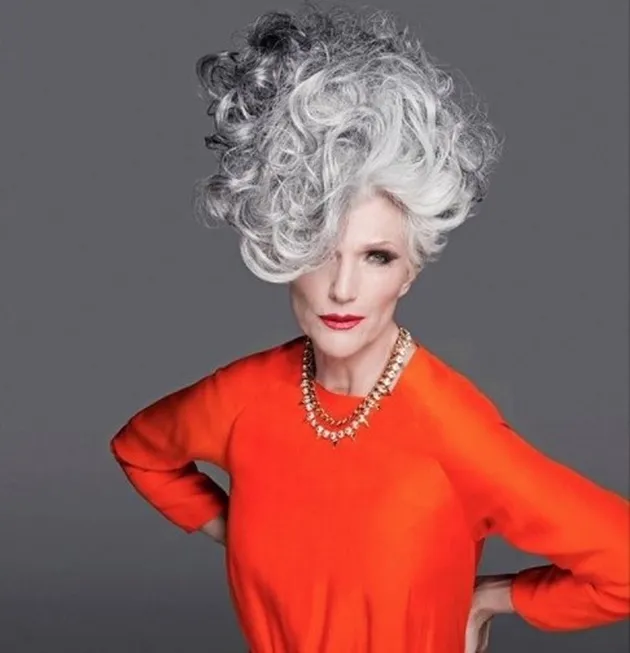 nenek supermodel, supermodel tua, supermodel berumur, berita unik