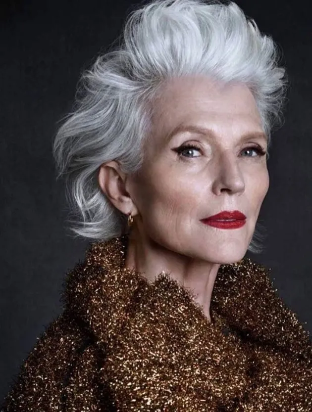 nenek supermodel, supermodel tua, supermodel berumur, berita unik