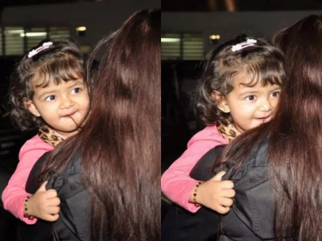 Aishwarya Rai dan Aaradhya Bachchan