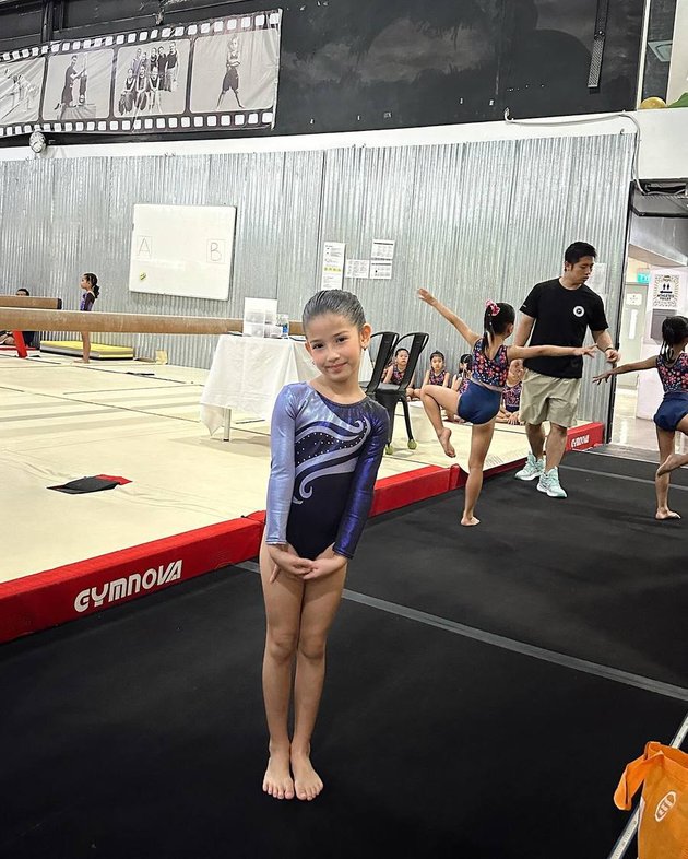 Making Proud! 8 Photos of Sera, Yasmine Wildblood's Daughter, Participating in Gymnastic Competition in Singapore
