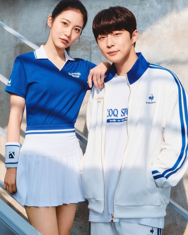 Making Cute! 8 Photos of Bae Inhyuk and Shin Yeeun Looking Sporty in LE COQ Korea Brand Photoshoot